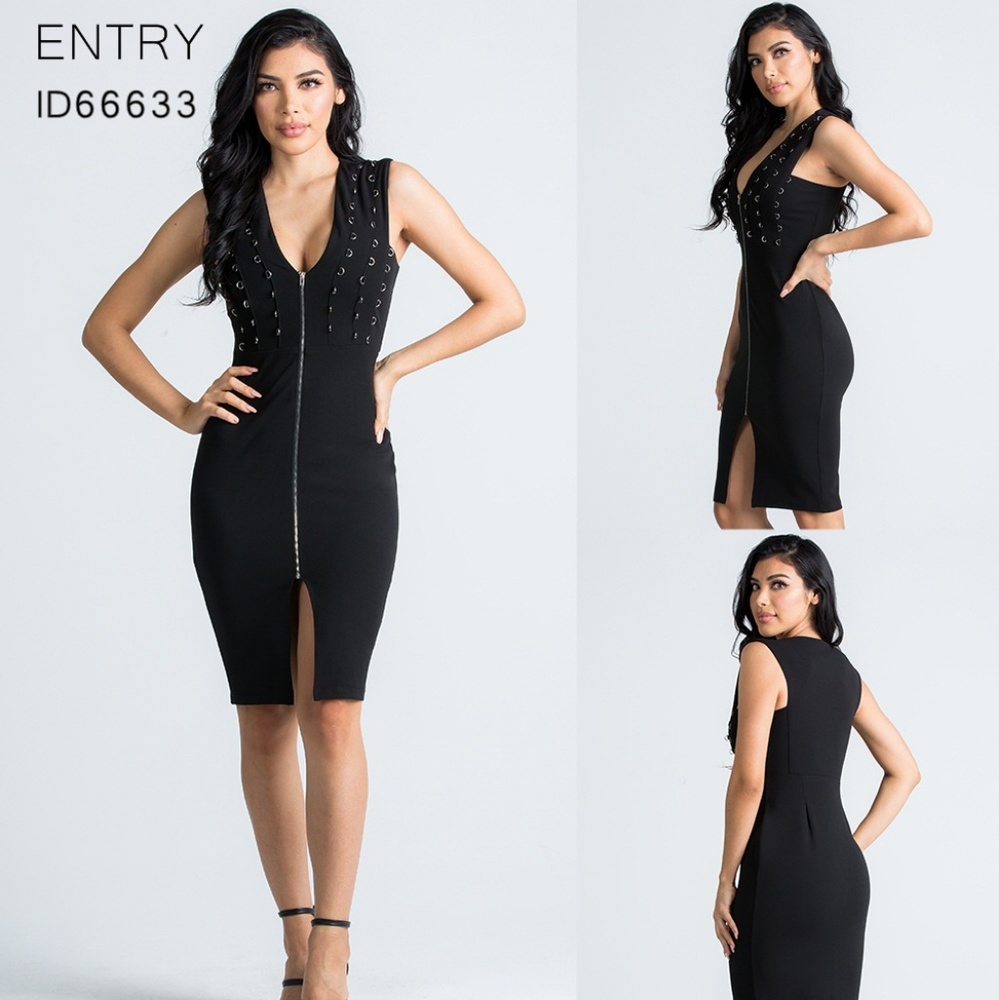 Black entry dress